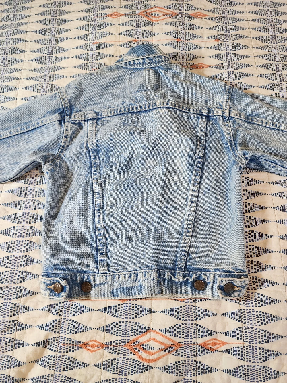 Kids' Vintage Levi's Light Acid-Wash Jean Jacket